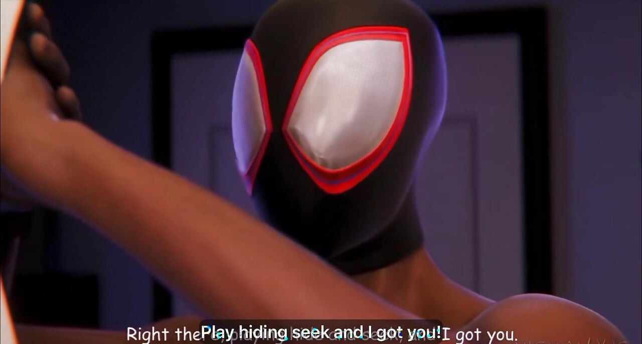 Spiderman fucks spidergirl in doggy style