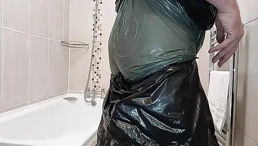 Green bag panties