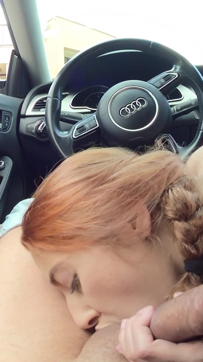 Deep Blowjob in My Car with Safira Yakkuza