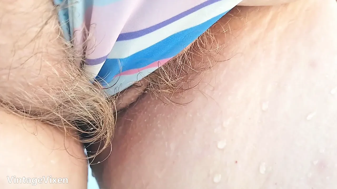 Hairy Pussy Camel Toe Bikini - Let Me Show Off My Massive Mammaries For My Men
