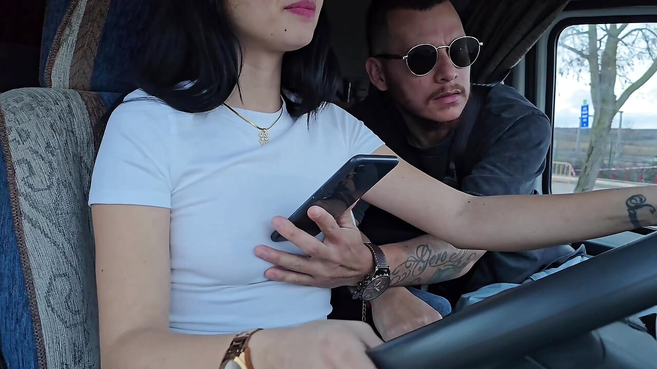 I picked up an UBER client without a bra!