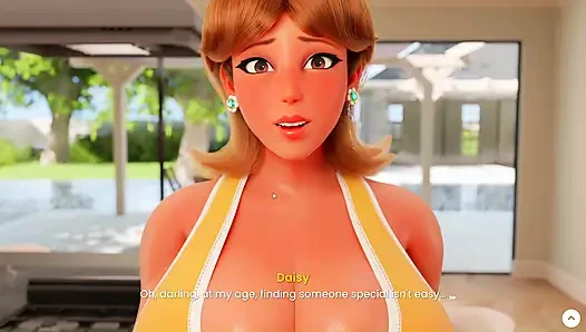 Милфа Daisy All сцена в особняке 4K Дней