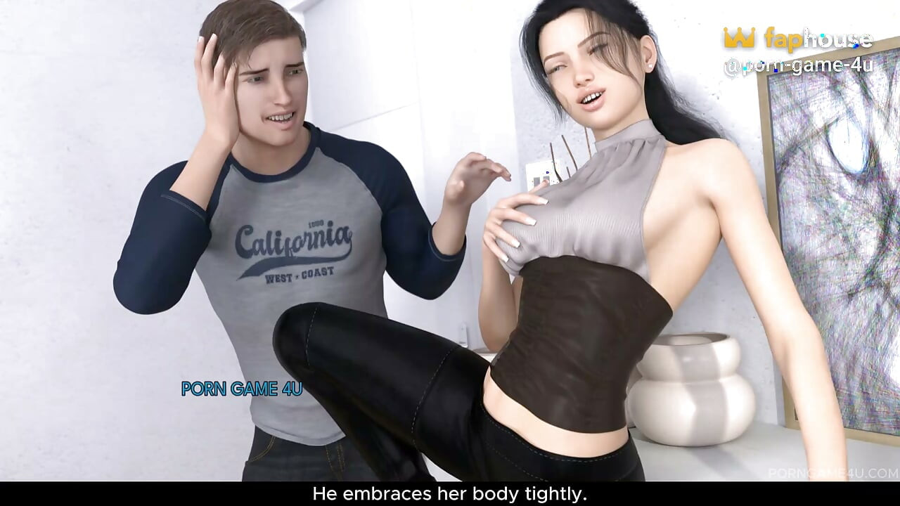 Sneaking Upstairs for a Risky Secret Encounter - My Bimbo Dream Kingpin - Part 2 - Satyr Games - by Porn Game 4u