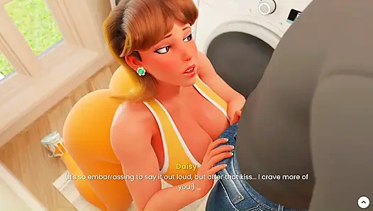 Orta yaşlı seksi kadın Daisy 4k malikanede tüm sahne