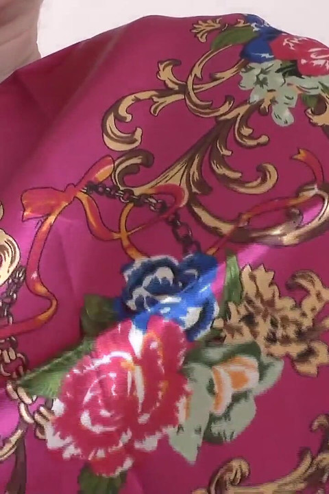 Satin Headscarf Fashion Show and Cumming on a Scarf, JOI, Lady Victoria Valente