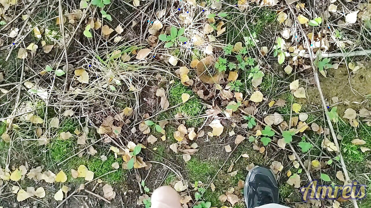 Jerking off in the woods near the highway. I almost got caught!