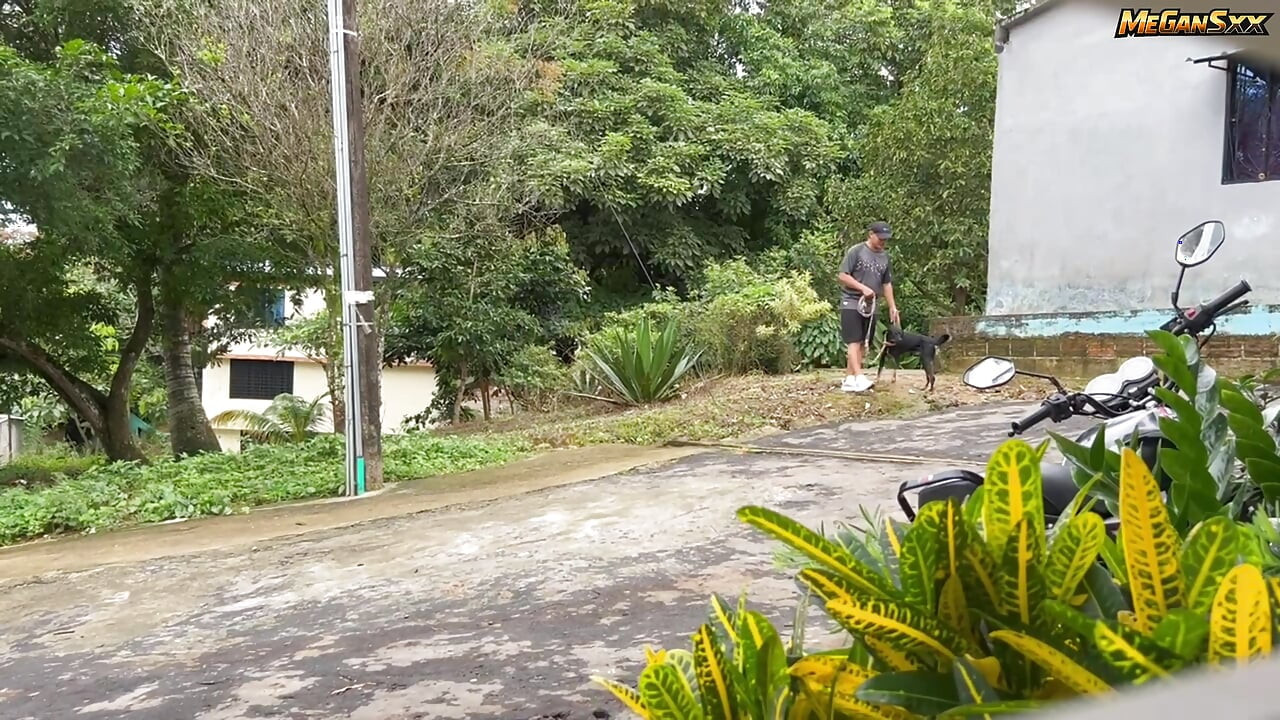 That's how I work with the dog walker.