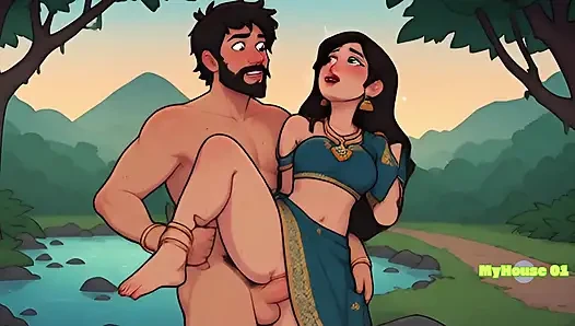 Romansa Pushpa dan Srivalli di hutan