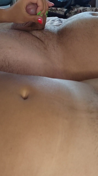 Close up mutual masturbation. Hot sexy tight pussy. POV. Stepsister playing with stepbrother. | Clip 1