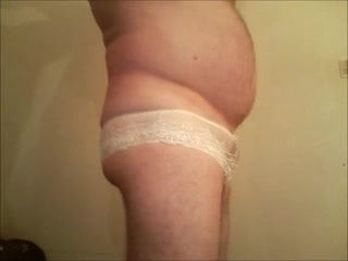 my small cock in panty