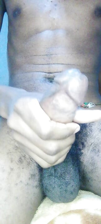Playing with my black dick