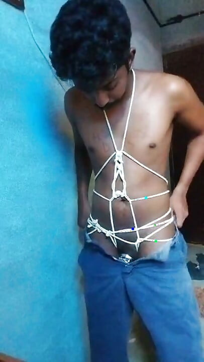 Headmaster Shithin Fag Cum and Eating While Watching Video