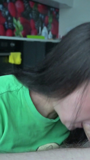 Must-see moment from "Amateur stepsister decided she want to swallow all of my cum! Barely legal Fiona Brandy makes stepbro"