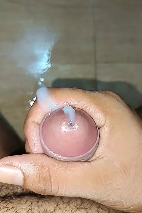 Masturbating in the bathroom