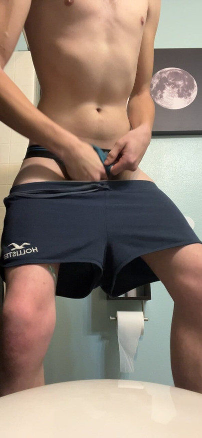 Jockstrap Twink showing off