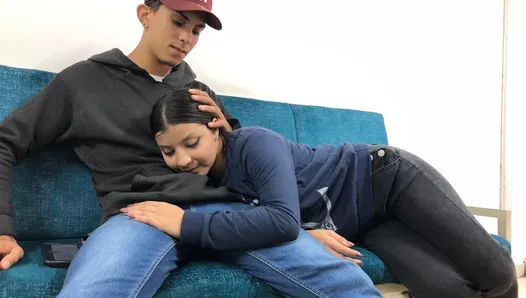 rest step sister - just touch my penis with your BEAUTIFUL 18 YEAR OLD MOUTH - SPANISH SUBSCRIBE