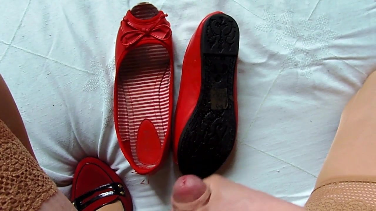 Cum on shoes 2