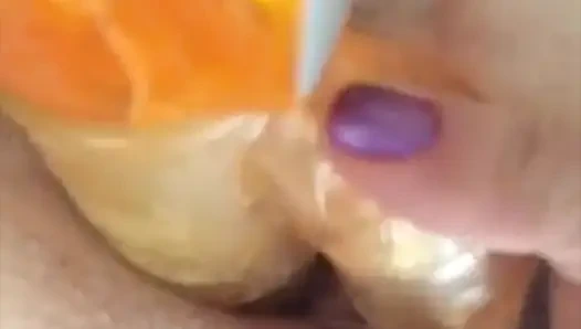 Evli kadın mastürbasyon yapıyor