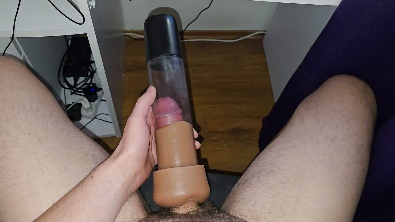 My Dick Vs Vacuum Pump - Watching It Get Bigger