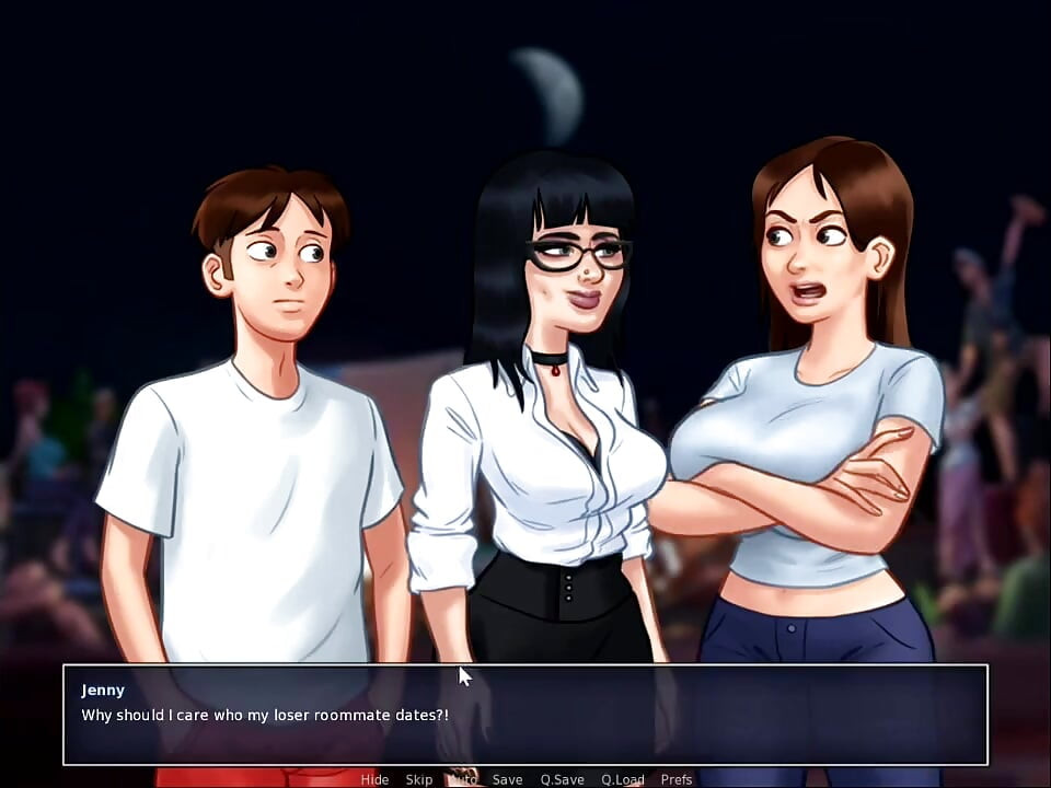 Summertime saga - Johannes megdugta Debbie-t.