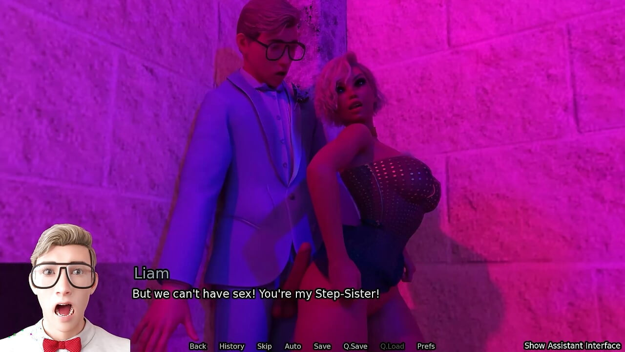 Meia-irmã sexo anal - jogo pornô sexbot