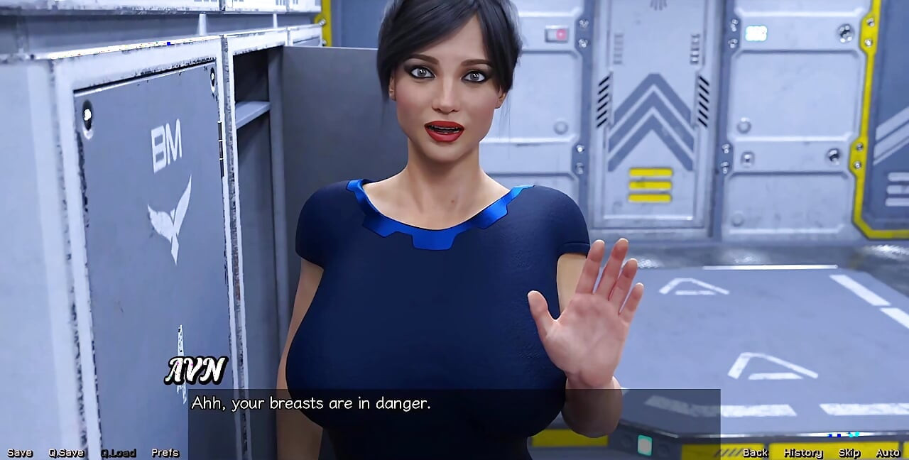 Stranded in Space - Big Tits MILF Wants to Talk