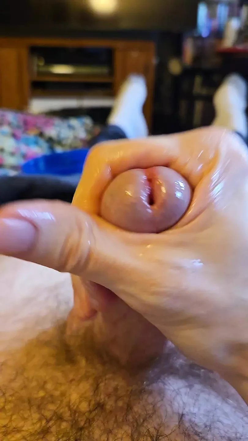 POV solo jerkoff cumshot