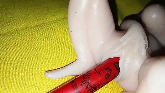 4k'da gerçekçi silikon seks oyuncağı bakış açısı - solo bebek deneyimi