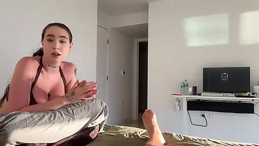 Rosie Rider- "Stepbrother can i cum on it?"