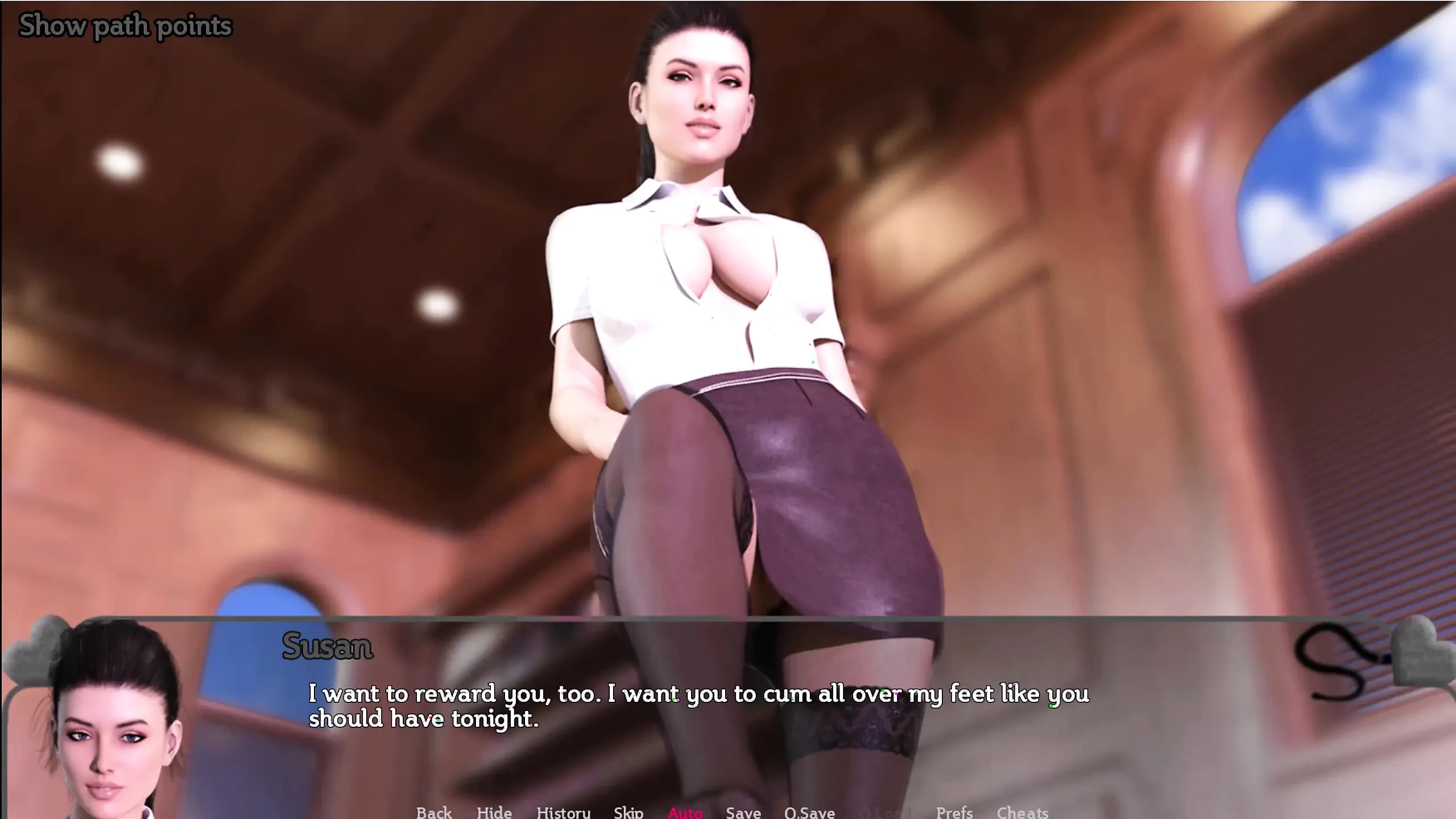 Freeloading #2 Susan Gave Me a Handjob and Footjob