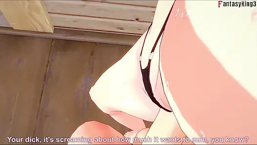 Makima sex on the beach - chainsaw man