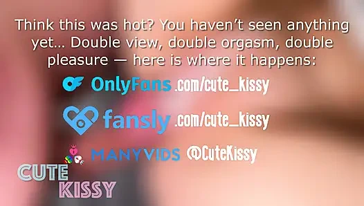 Er bedeckte meine muschi nach gutem fick mit einer riesigen ladung