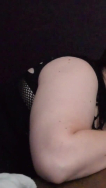 Must-see moment from "Slobbing on a hard black cock"