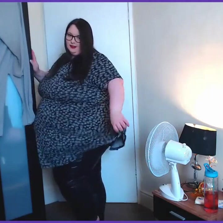 SSBBW fio dental e calcinha fashion show