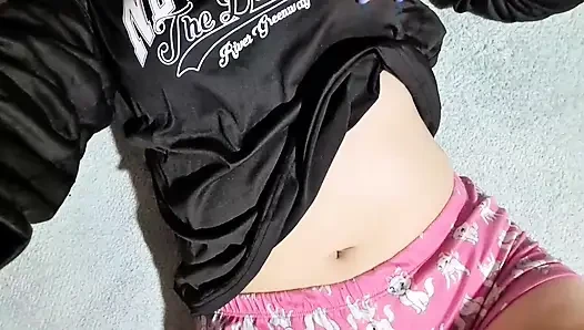 WTF? Very tender, but she is no longer innocent! My stepdaughter sticks to me with her Mini Short and gets me to fuck her