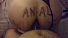 Puta anal dupla