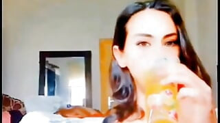 Cum Hands Free After Drinking Pee