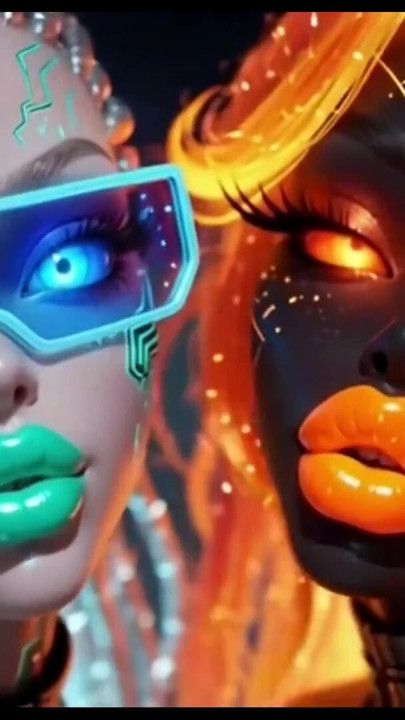 Captain Nova Song and Kiss clips, Ai animation | Clip 1
