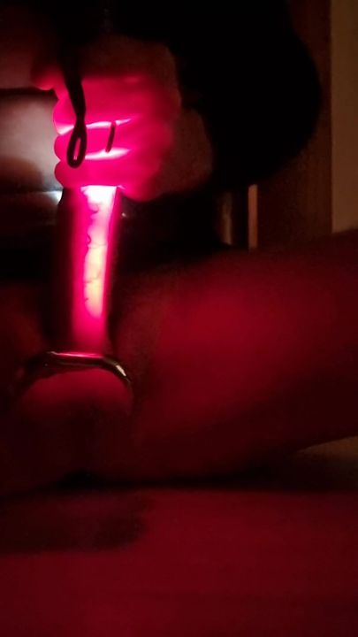 Turn on the Lights... inside my Cock.