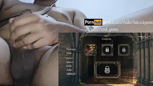 Волшебная киска, глава 1, часть 7 (геймплей с членом перед камерой)