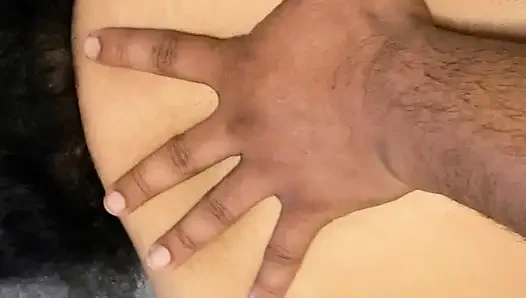 Sri Lankalı kız arkadaşımla ilk kez ağrılı anal deneme