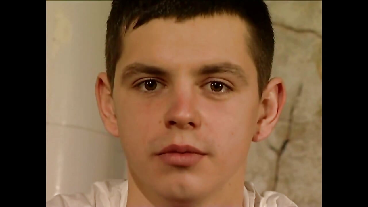 Hot East European Guy in Self Dildoplay