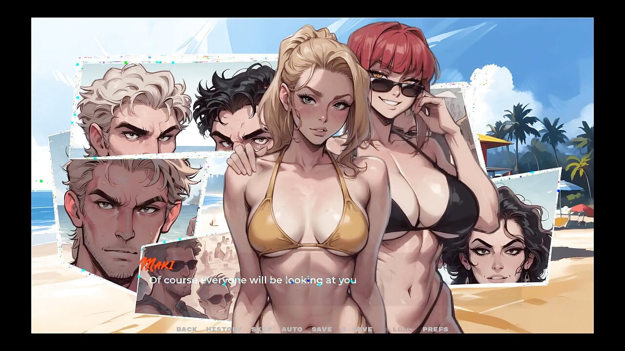 My New Girlfriend Taboo Hentai Game Ep.25 Tiny Bikini for Huge Step Sis Ass!