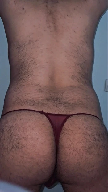 Hairy body and ass