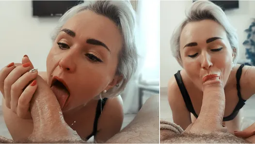 This bitch has a crazy craving for a dick