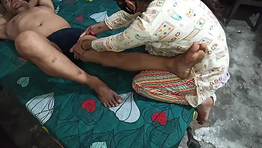 Pijat minyak dan ngocok penuh romantis