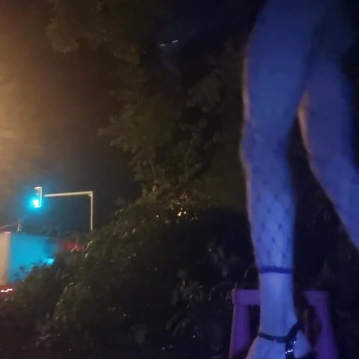 A whore in a mini-skirt with her ass, on the edge of the N7 in Brunoy. 2h00 Vanessabitchx Parischiennetrvprod⁹¹