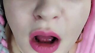 Cocksucking Lip warm ups for sissy boys – Follow along