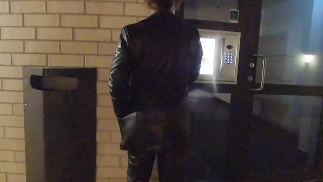Leathered up