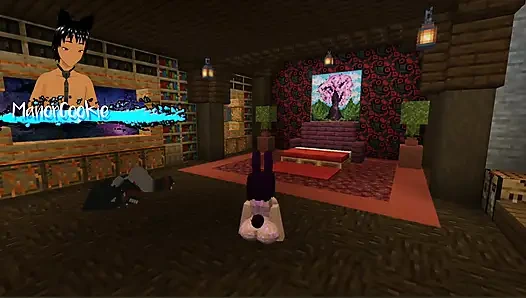 Minecraft Figura - Trying out some new models like this sexy Woman with bunny ears